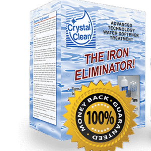 Crystal Clean iron eliminator kit with pump